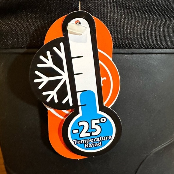 Wonder Nation Icestorm Black Winter Waterproof Insulated Snow Boots - Picture 9 of 10